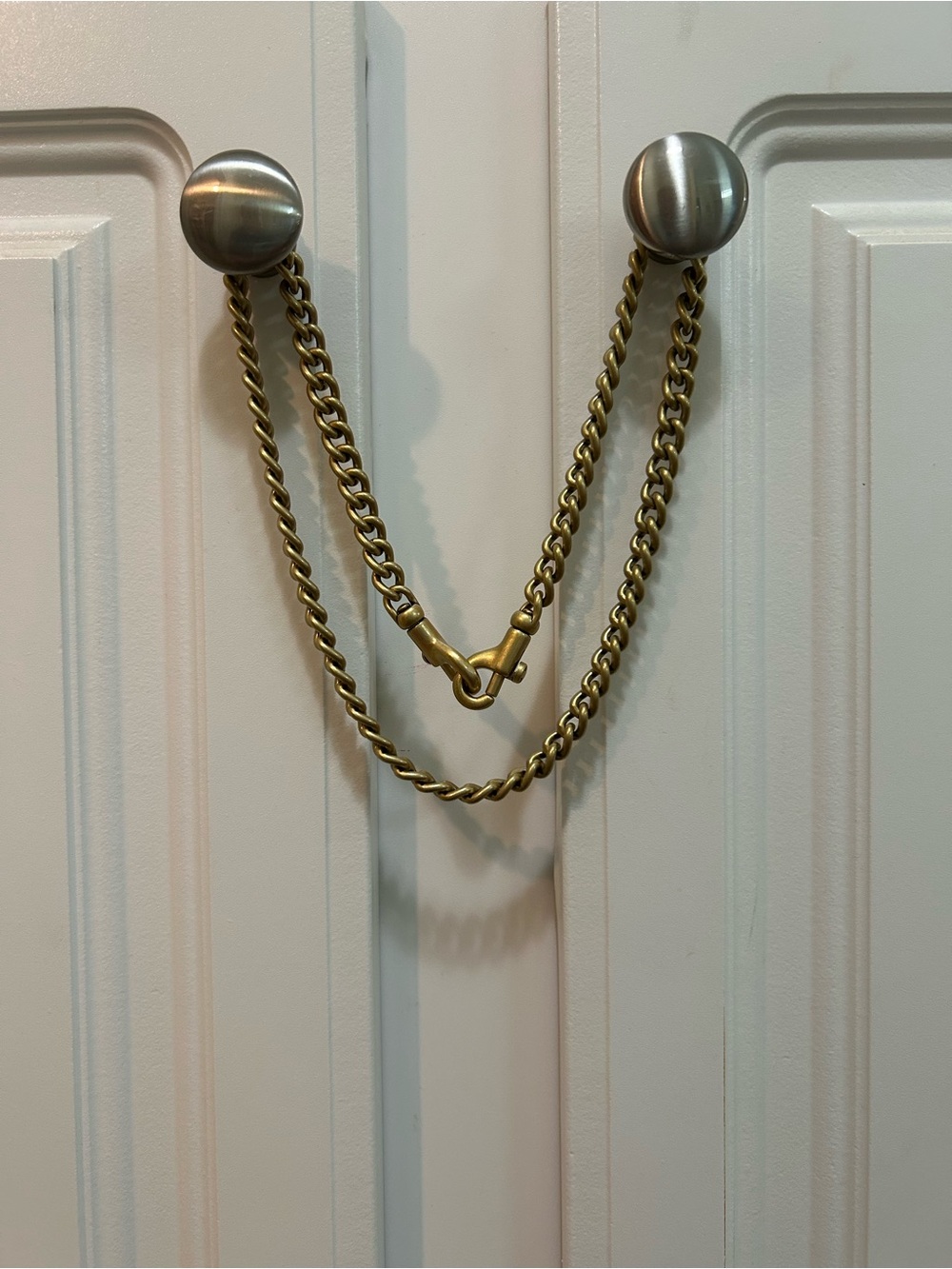 Authentic Coach Chain Charm for Tote Bag Wristlet (from Waverly Bag) approx 25in